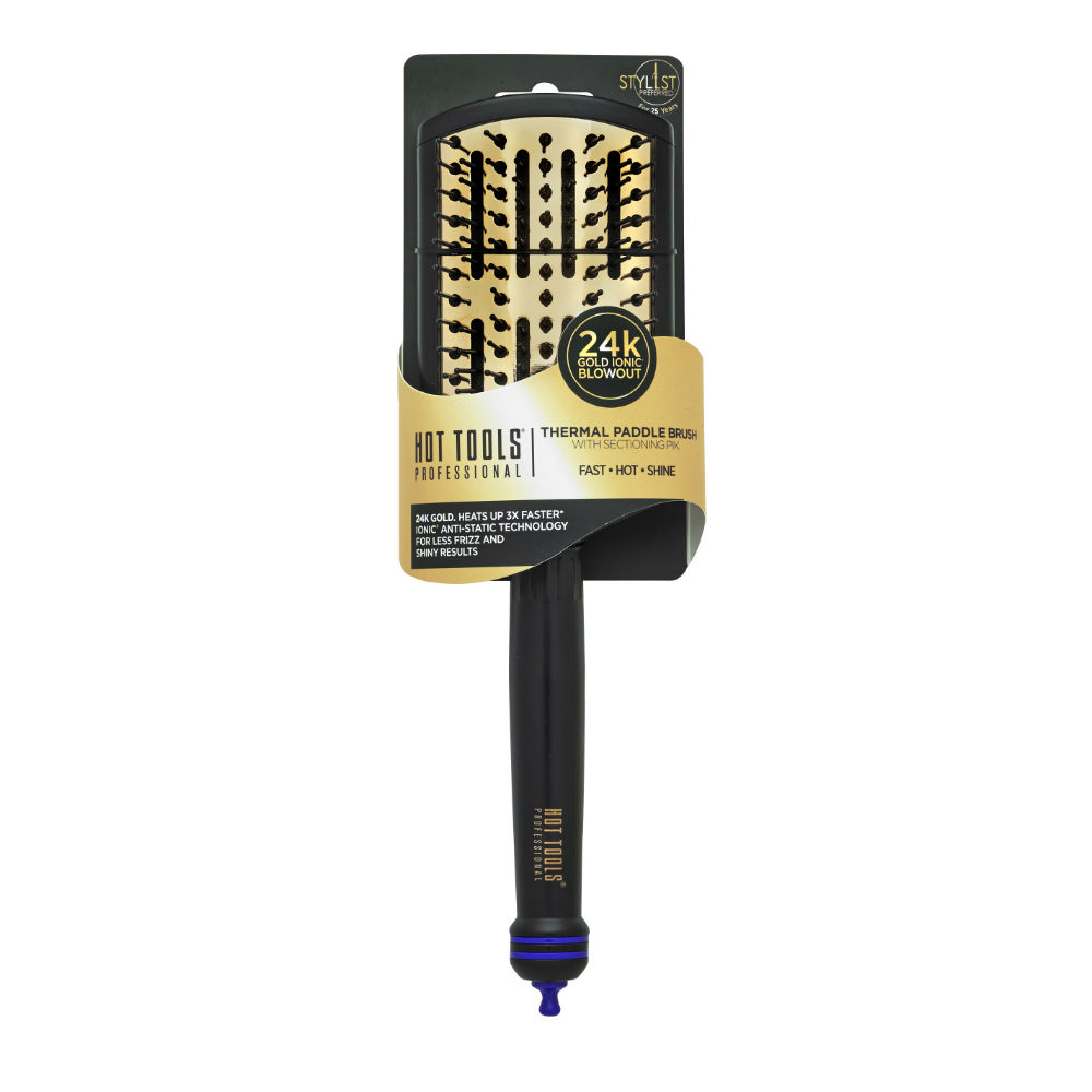 Hot Tools 24K Gold Ionic Paddle Brush