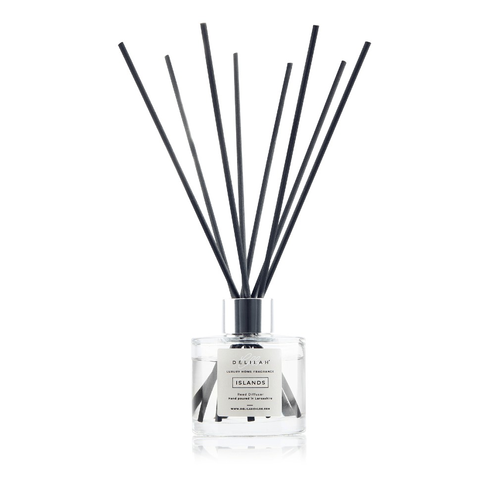 Delilah Chloe Islands Reed Diffuser | Citrus & Basil