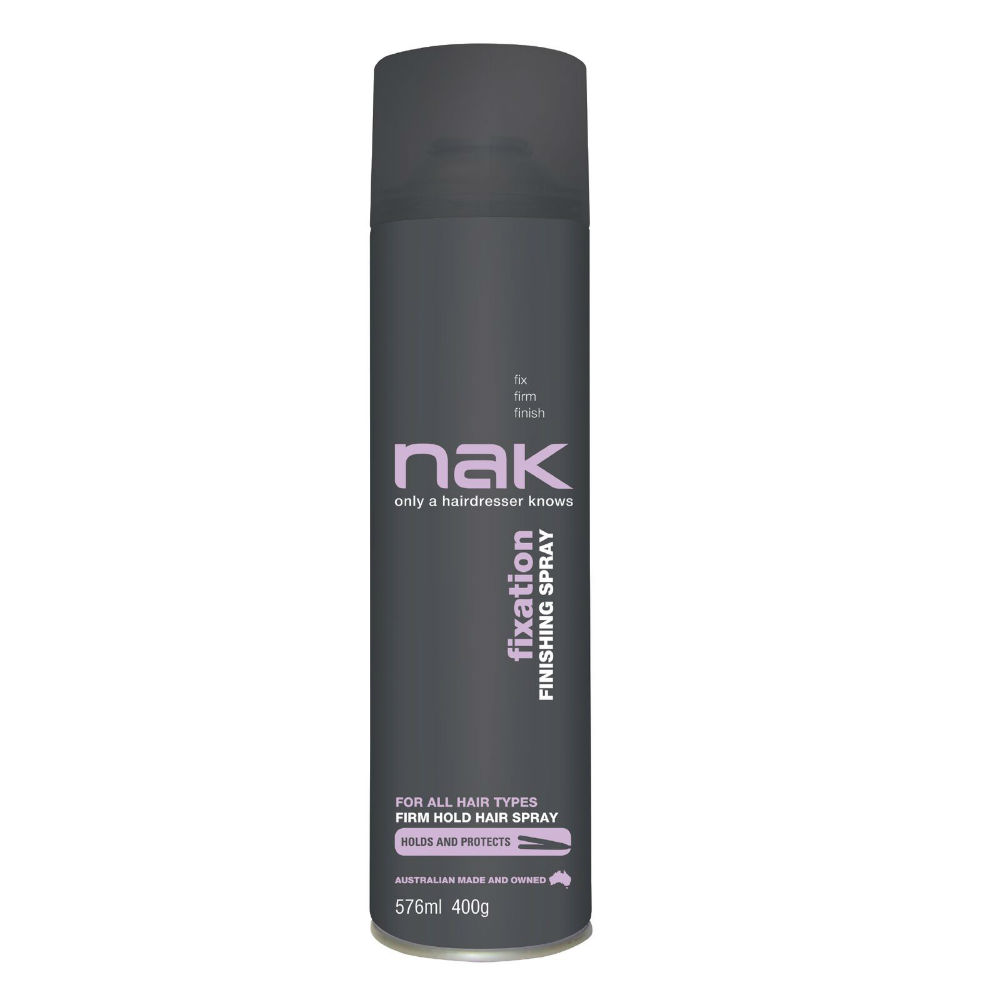 NAK fixation finishing spray