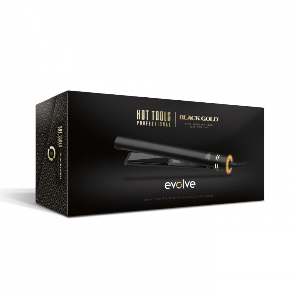 Hot Tools Black Gold Evolve Smoothing Iron 25mm