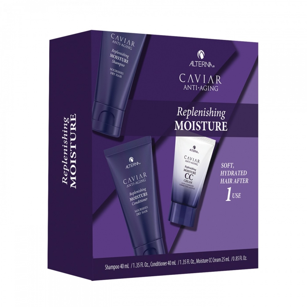 Alterna Caviar Moisture Travel Kit | Available at Merritts for Hair