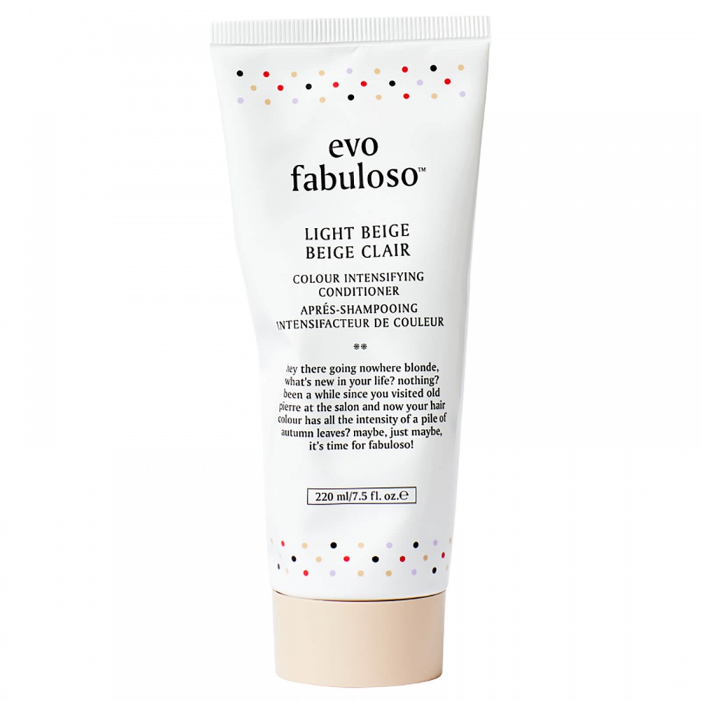 evo fabuloso light beige colour boosting treatment