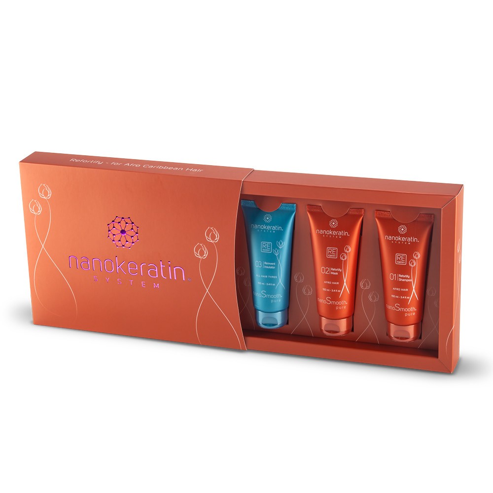 Nanokeratin Refortify Kit - For Afro Hair